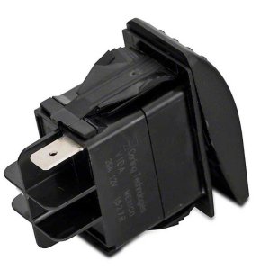 Rocker switch Daystar green