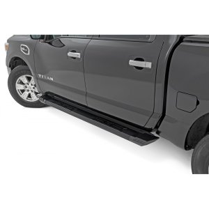Running boards aluminum Rough Country HD2 Crew Cab