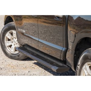 Running boards aluminum Rough Country HD2 Crew Cab