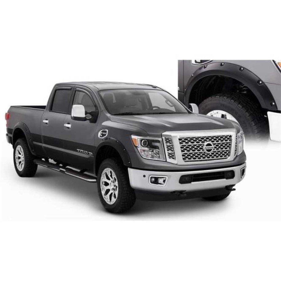 Front and rear fender flares Husky Liners  Pocket Style