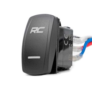 LED lights 2" square white DRL spot Rough Country Black Series