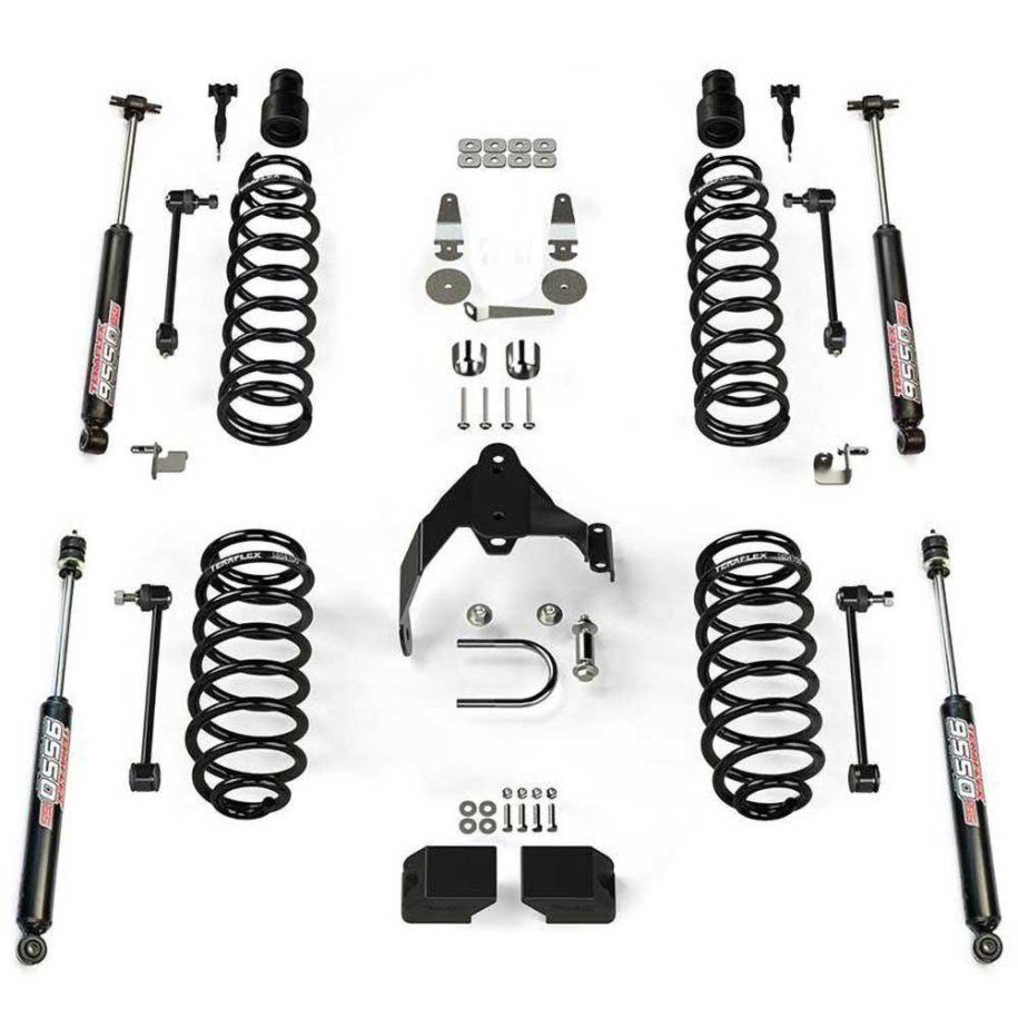 Suspension kit with VSS 9550 Twin-Tube shocks TeraFlex Lift 3"