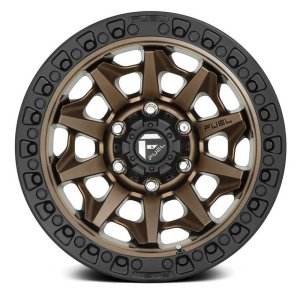 Alloy wheel D696 Covert Matte Bronze/Black Bead Ring Fuel