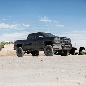 Front and rear fender flares Rough Country Pocket