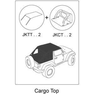 Complete roof cover Cargo Suntop