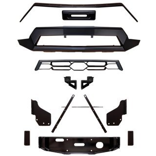 Front bumper with winch plate Chief Products Stealth Edition WK2 16-22