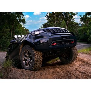 Front bumper with winch plate Chief Products Stealth Edition WK2 16-22