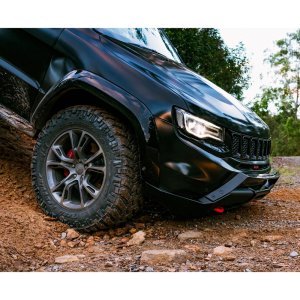 Front bumper with winch plate Chief Products Stealth Edition WK2 16-22