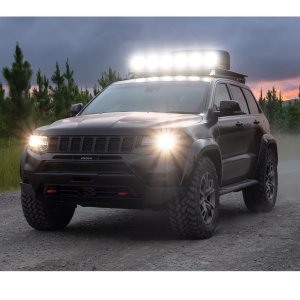 Front bumper with winch plate Chief Products Stealth Edition WK2 16-22