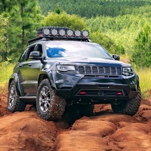 Front bumper with winch plate Chief Products Stealth Edition WK2 16-22