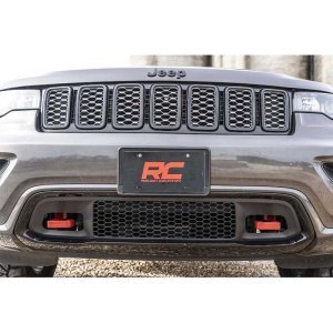 Front tow hooks red Rough Country