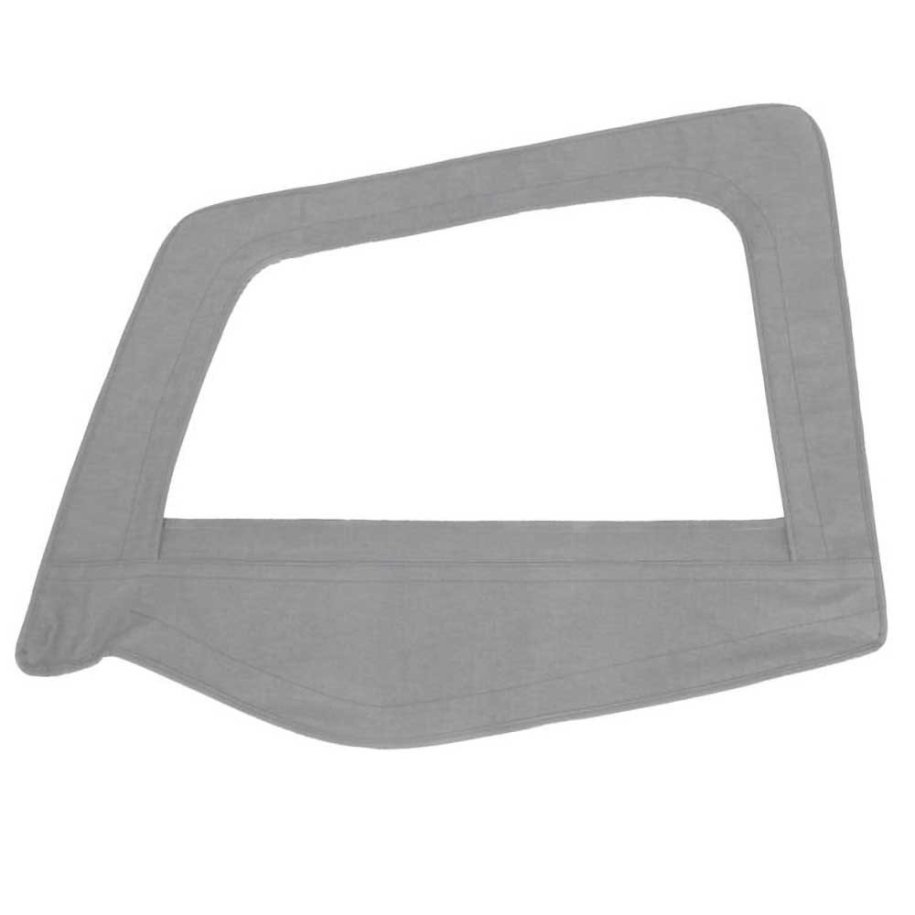 Door skin with frame and window Grey Denim driver side Smittybilt