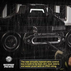 Winch with synthetic rope and wireless remote 12000 lbs Smittybilt X20 GEN3