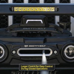 Winch with synthetic rope and wireless remote 12000 lbs Smittybilt X20 GEN3