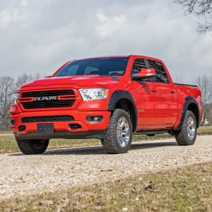 Front and rear fender flares Rough Country Pocket