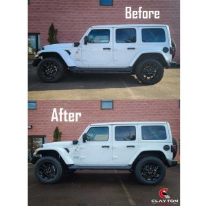 Suspension kit Overland+ Clayton Lift 1,5" Diesel