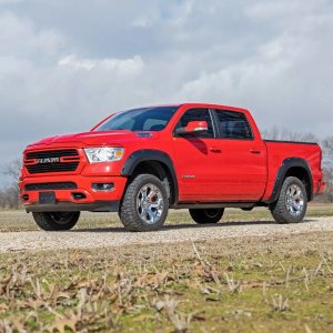 Front and rear fender flares Rough Country Pocket