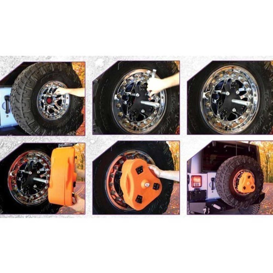 Cam can mounting studs for Jeep Daystar