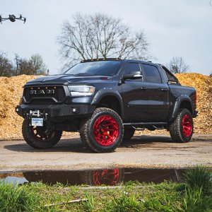 Front and rear fender flares Husky Liners Pocket Style