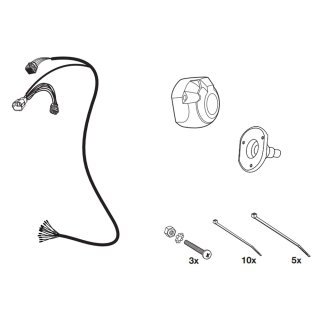 Hitch receiver wiring harness 13 PIN HAK-SYSTEM