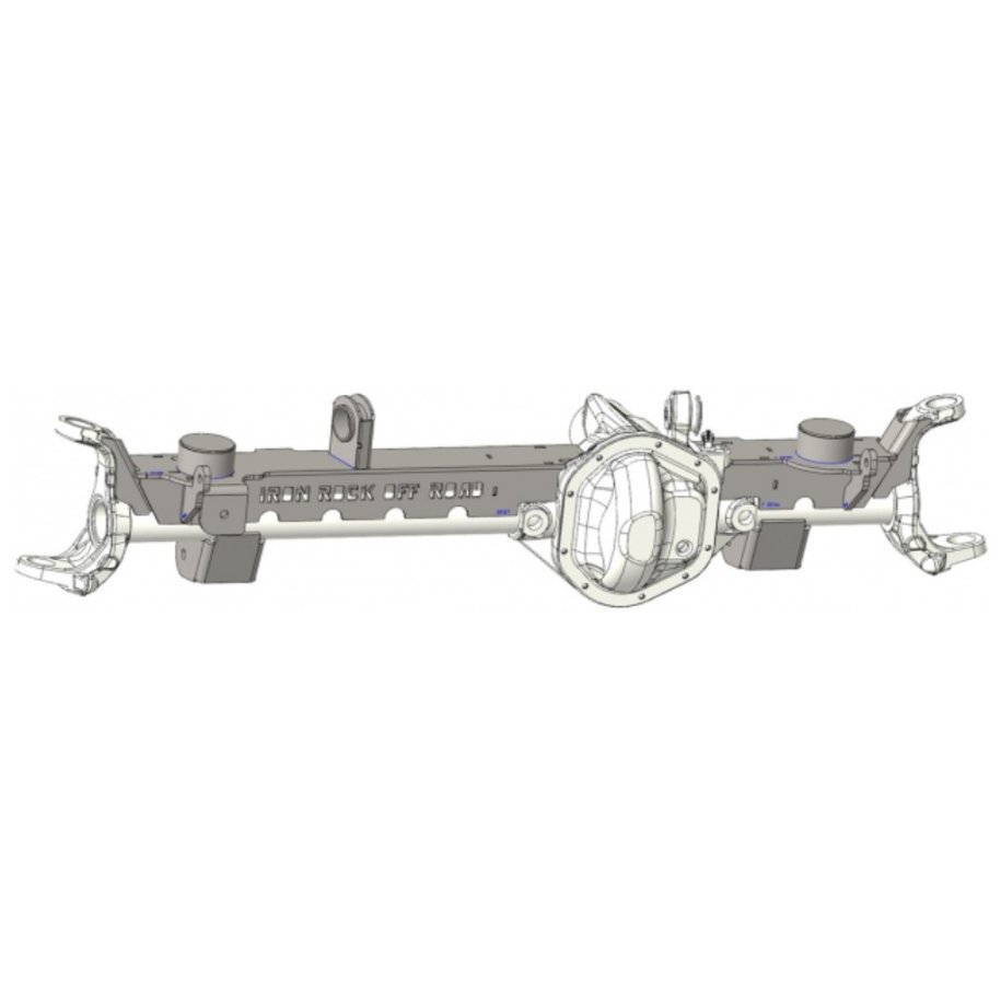 Iron Rock WJ to JK Dana 44 Front Axle Swap Truss lift 4"+