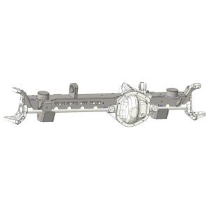 Iron Rock WJ to JK Dana 44 Front Axle Swap Truss lift 4"+