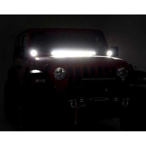 LED lights 2" square Rough Country Black Series