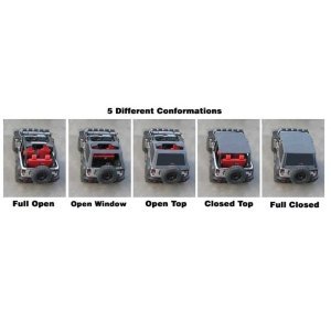 Complete soft top Fastback Suntop