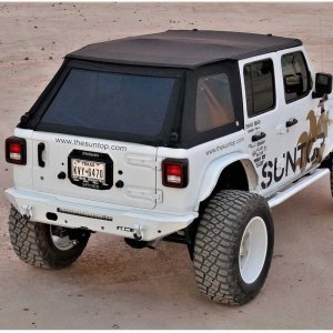 Complete soft top Fastback Suntop