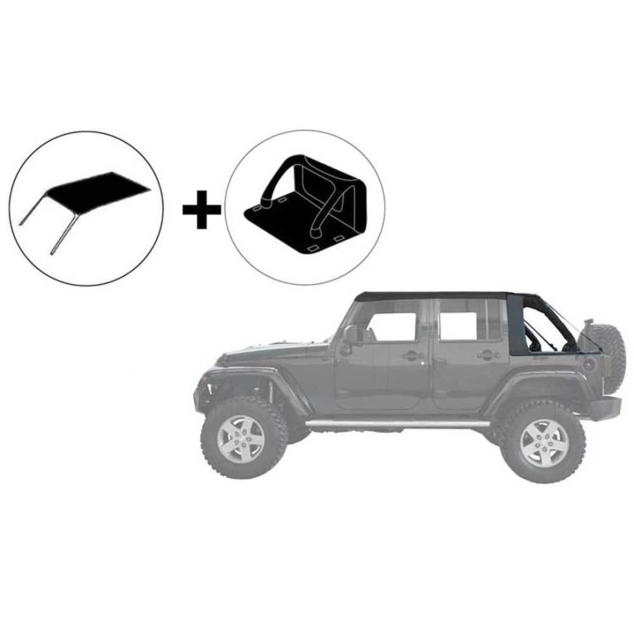 Complete soft top Cargo Suntop