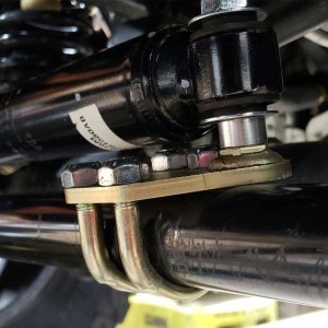 Tie rod steering stabilizer mount Clayton