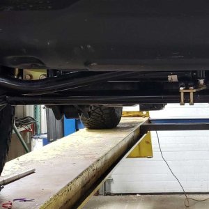 Tie rod steering stabilizer mount Clayton