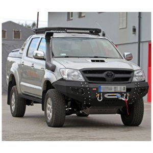 Front steel bumper with winch plate MorE 4x4