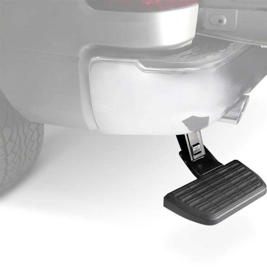 Retractable bumper step (double exhaust) RealTruck AMP