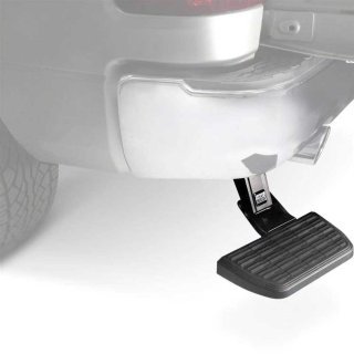 Retractable bumper step (double exhaust) RealTruck AMP