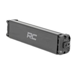 LED light bar 12" dual row white DRL spot/flood Rough Country Black Series