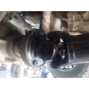 Rear driveshaft Krawczyk Driveshafts Lift 0-6"