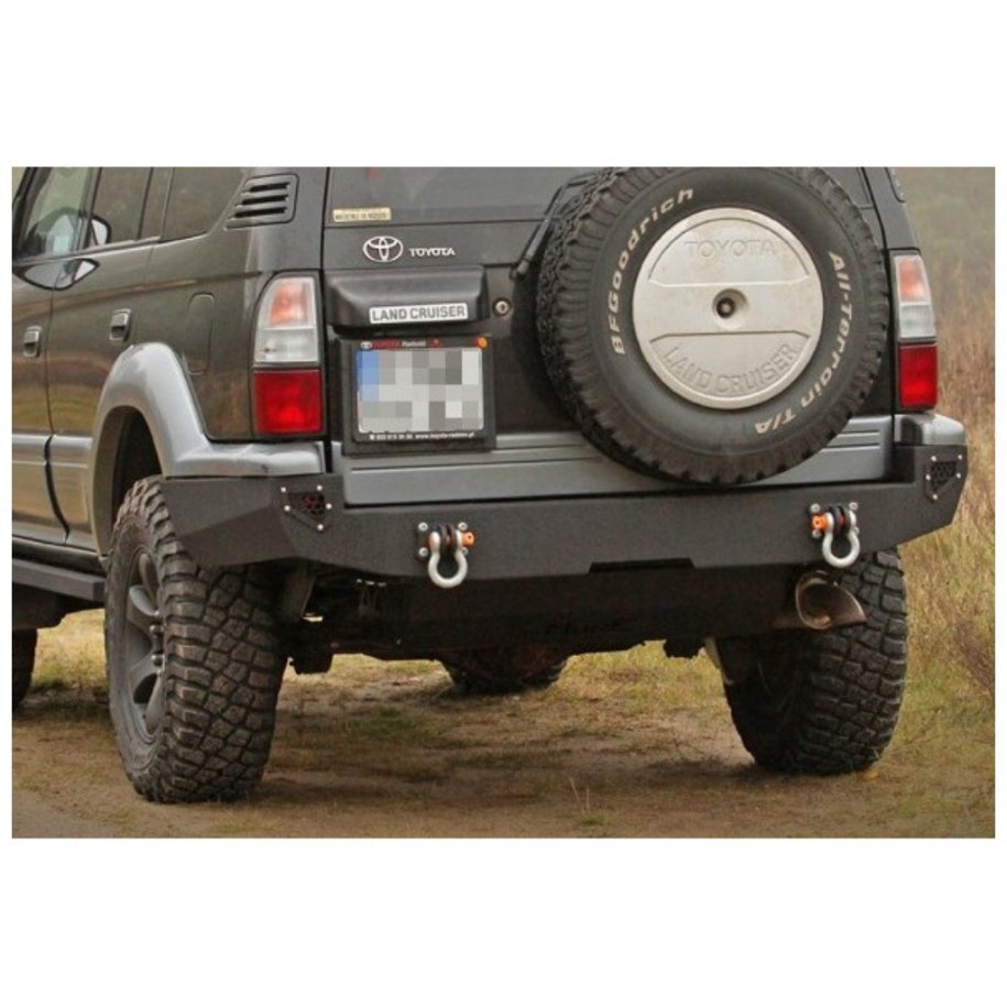 Rear steel bumper MorE 4x4 LWB
