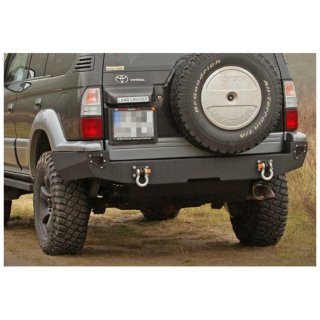 Rear steel bumper MorE 4x4 LWB