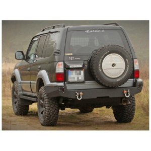 Rear steel bumper MorE 4x4 LWB