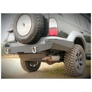 Rear steel bumper MorE 4x4 LWB