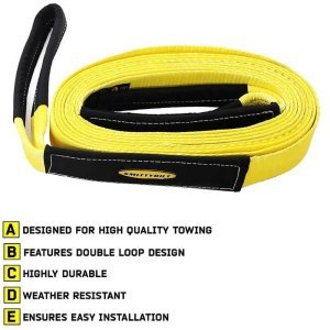 Tow recovery strap 2"x20' Smittybilt