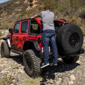 Retractable bumper step RealTruck AMP