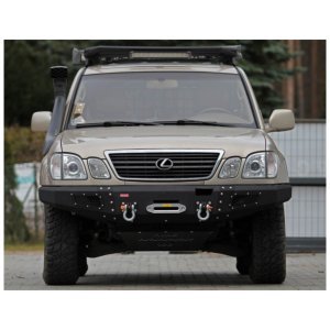 Front steel bumper with winch plate MorE 4x4