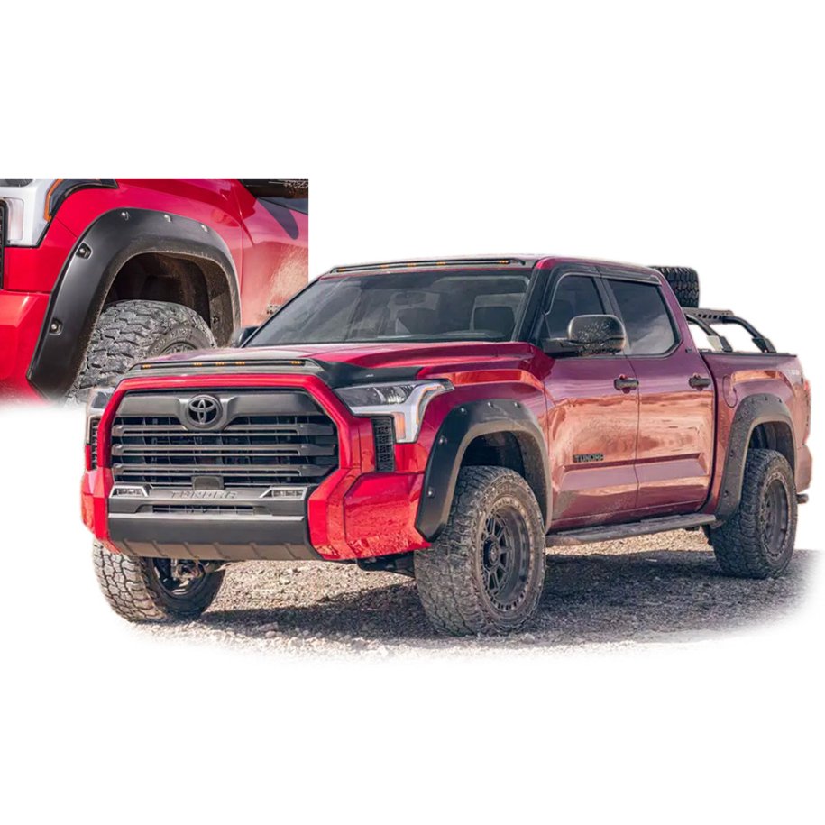 Front and rear fender flares Husky Liners Pocket Style