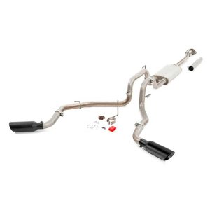 Dual exhaust system Rough Country Cat Back