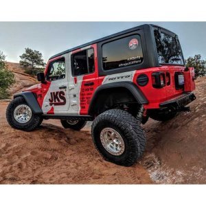 Front nitro Coilovers FOX with conversion kit JKS Reservoir DSC Lift 2-5"