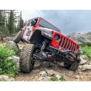 Front nitro Coilovers FOX with conversion kit JKS Reservoir DSC Lift 3,5-5"