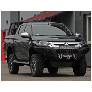 Front steel bumper with winch plate MorE 4x4