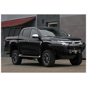 Front steel bumper with winch plate MorE 4x4